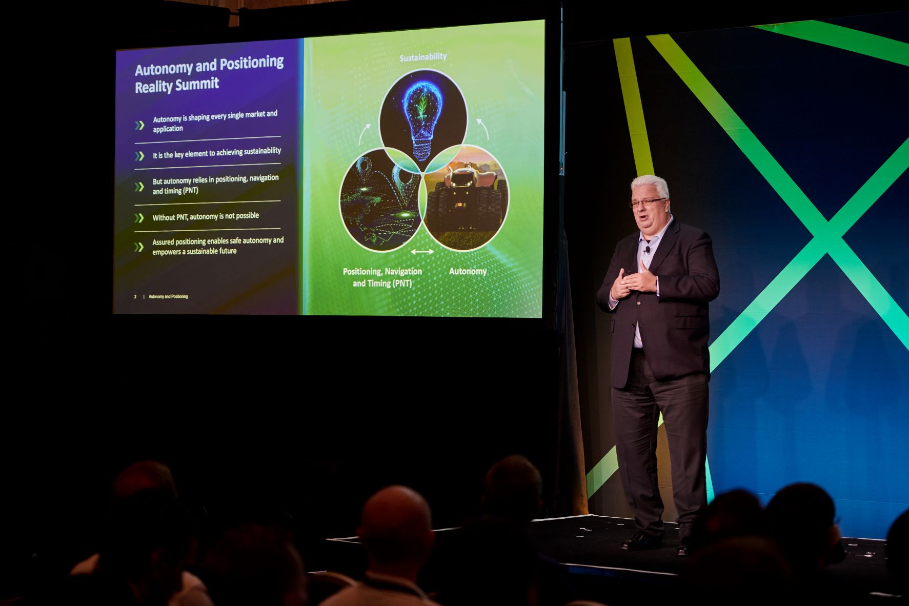 1a Michael Ritter, President and CEO of Hexagon AB’s Autonomy & Positioning division, keynoted Hexagon Live’s Autonomy & Positioning Summit. m
