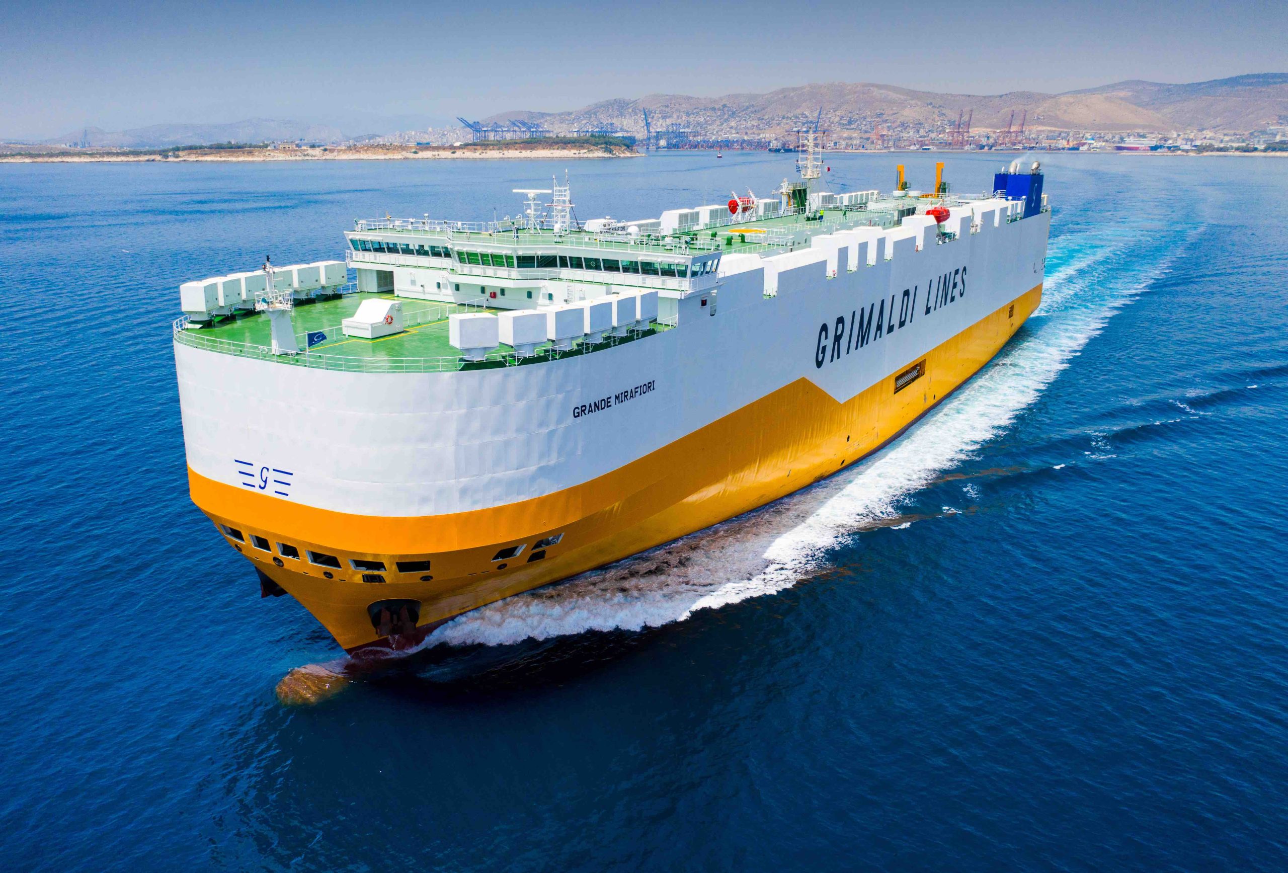 Improved port operations care of GSAB; Image courtey Grimaldi Group