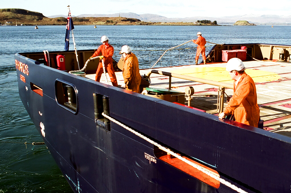 INSPIRE for GNSS integrity in UK waters; Photo by Peter Gutierrez